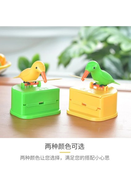 Yeşil Akıllı Kürdan Kutusu Pres Tipi Kürdan Kartuşu Yaratıcı ve Otomatik Olarak Açılır Kişiselleştirilmiş Üst Düzey Ev (Yurt Dışından) indirimleri