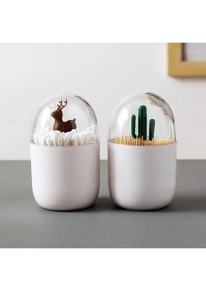 03 Kürdan Kutusu Ev Pamuk Çubukla Kutusu Kürdan Saklama Kutusu Organizatör Tutucu Kürdan Dağıtıcı Pamuk Tomurcuk Vaka Saklama Kutusu (Yurt Dışından) fiyatları