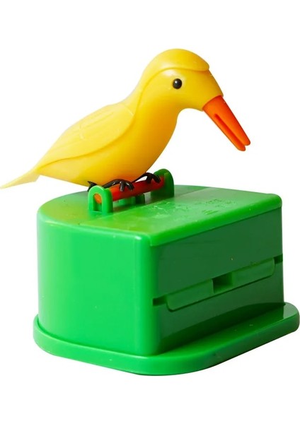 Sku-2 Sevimli Sinek Kuşu Kürdan Dağıtıcı Gag Hediye Diş Temizleme Otomatik Kuş Kürdan Dağıtıcı Kutusu Masa Dekorasyon (Yurt Dışından) fiyatları