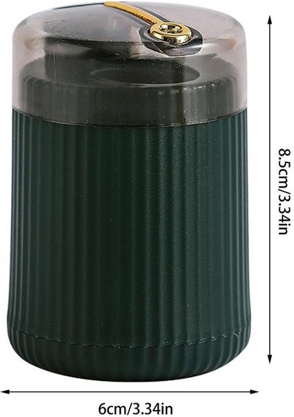 Koyu Yeşil Kürdan Tutucu Pop-Up Otomatik Kürdan Dağıtıcı El Presleme Kürdan Konteyner Kutusu Dağıtıcı Tutucu Masa Dekorları Için (Yurt Dışından) fiyatları