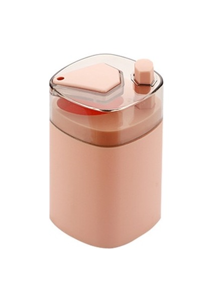 Pembe (Kürdan Yok) Kürdan Tutucu Plastik Saklama Kutusu Basın Otomatik Kürdan Tutucu Otel Ev Ürünleri Bambu Sopa Temiz Diş Araçları (Yurt Dışından)