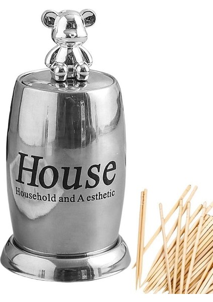 Gri Otomatik Kürdan Dağıtıcı Paslanmaz Çelik Pres Kürdan Dağıtıcı Kürdan Tutucu Dağıtıcı Kürdan Konteyner (Yurt Dışından)