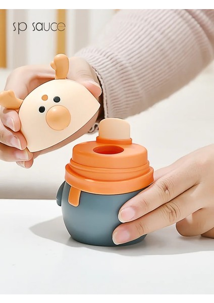 Mavi Japon Güzel Geyik Kürdan Konteyner Yaratıcı Pres Tipi Otomatik Pop-Up Kürdan Plastik Kaplar Mutfak Organizasyonu (Yurt Dışından)