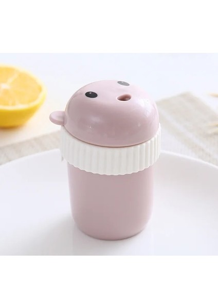 Pembe Sevimli Ayı Kürdan Konteyner Otomatik Kürdan Dağıtıcı Ev Dekor Masa Dekorasyon Yaratıcı Saklama Kutusu Kürdan Tutucu (Yurt Dışından)