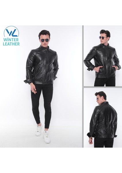 Winter Leather Hakiki Deri Mont