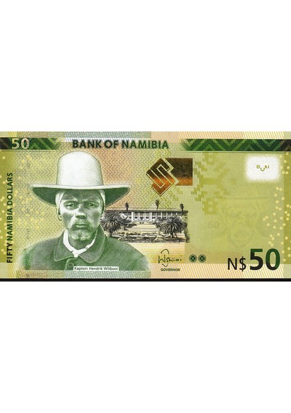 Namibia 50 Dollars 2019, Unc, P-13 Çil Banknot fiyatları