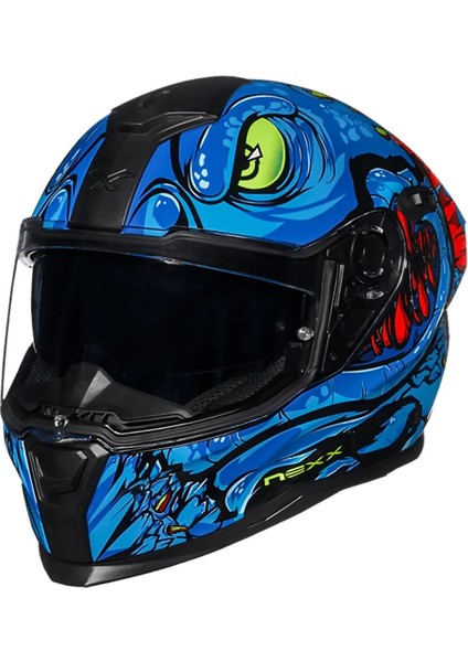 SX.100R Abısal Mavi Kapalı Kask fiyatları