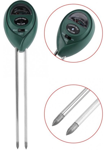 In 1 Nem Sensörü Ölçer Toprak Su Monitörü Hidrometre Tarım Çiçekler Bahçe Ph Ölçme Aracı (Yurt Dışından) fiyatları