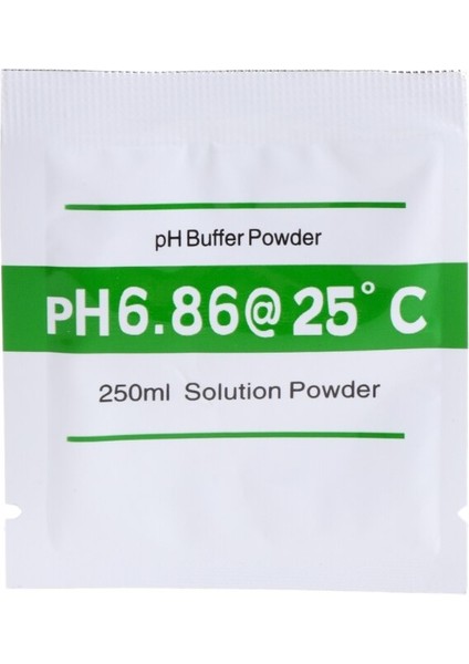 Yeni Ootdty 20 Adet Ph Tampon Solüsyon Tozu Ph Test Cihazı Ölçü Kalibrasyonu 4.01 6.86 250 ml Her Paket Hacmi (Yurt Dışından) fırsatları