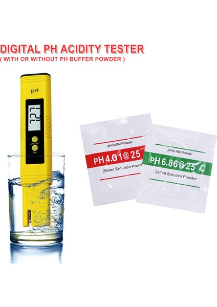 Yüksek Doğruluk 0.01PH Dijital Ph Ölçer Test Cihazı Tds Metre Kalem 0-14PH/0-9990 Ppm Içme/gıda/laboratuvar Ph Su Saflığı Monitörü (Yurt Dışından) fırsatları