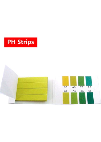 Takım 5.5-9.0 Ph Turnusol Kağıdı Ölçer 80 Şeritler Ph Alkali Test Cihazı Su Akvaryumu Için (Yurt Dışından)