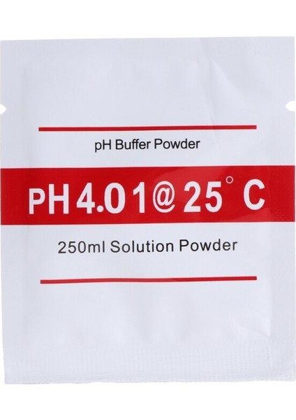 Test Ölçer Ölçü Kalibrasyonu Için 4 Adet Ph Tampon Çözeltisi Tozu Ph 4.01 6.86-M20 (Yurt Dışından) modelleri