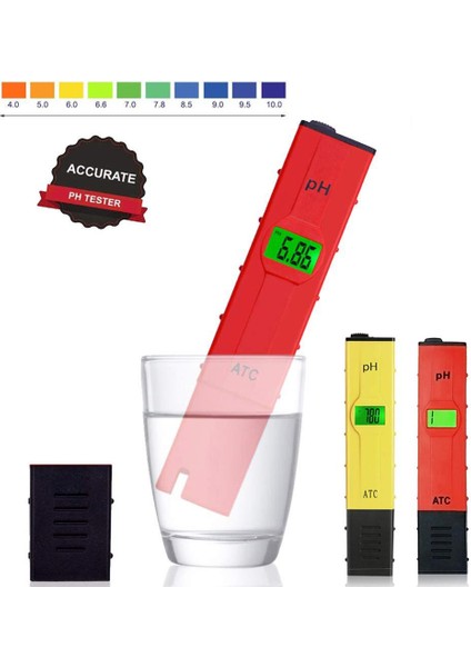Çinko Alaşımlı El Dijital LCD Ekran Ph Ölçer Su Kalitesi Test Cihazı Havuz Suyu Akvaryumları Için Yeşil Aydınlatmalı Whirlpool (Yurt Dışından) fiyatları