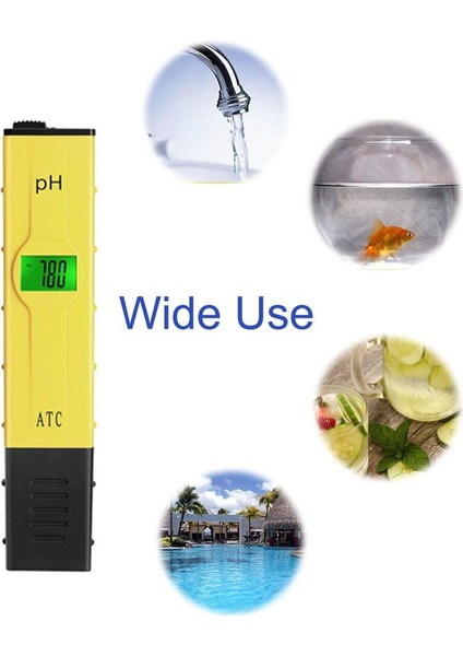 Çinko Alaşımlı El Dijital LCD Ekran Ph Ölçer Su Kalitesi Test Cihazı Havuz Suyu Akvaryumları Için Yeşil Aydınlatmalı Whirlpool (Yurt Dışından) indirimleri