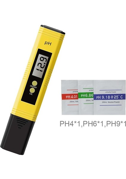 Ph Ölçer Test Kalemi LCD Dijital Ekran Kalem Su Kalitesi Ph Test Kalemi Test Cihazı Çok Çevre Uygulanabilir Test Kalemi Ph Monitör (Yurt Dışından) indirimleri