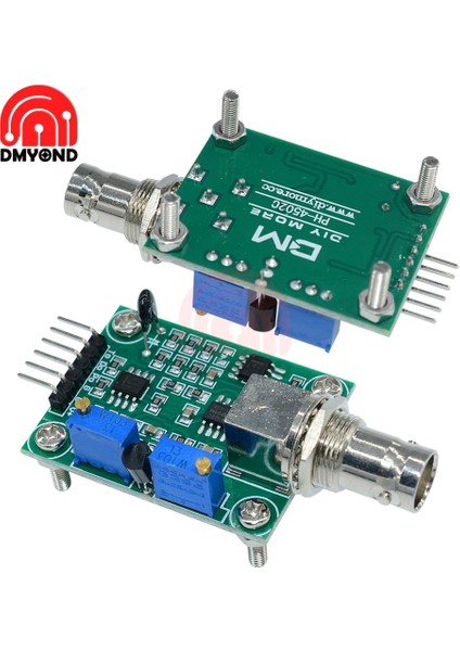 Ph Metre Sensörü PH4502C Değer Algılama Regülatörü Sensör Modülü Su Test Kontrolörü Metre Cihazı Ph Test Cihazı Analiz Aracı (Yurt Dışından)