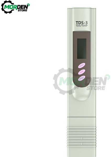 3 In 1 Tds Ec Metre Sıcaklık Test Cihazı Kalem Iletkenlik Su Kalitesi Saflık Ölçüm Aracı Tds/ec/temp Test Cihazı (Yurt Dışından)