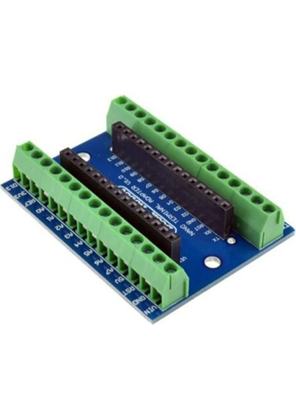 Nano V3.0 Adaptör Genişletme Kartı Io Shield Çok Amaçlı Genişletme Kartı Genişletme Kartı Nano Denetleyici Terminal Adaptörü (Yurt Dışından)