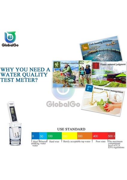 In1 Dijital Taşınabilir Kalem Taşınabilir Dijital Su Sayacı Filtresi Ölçüm Su Kalitesi Saflık Test Cihazı Tds Metre 15% 0-9990PPM (Yurt Dışından) indirimleri