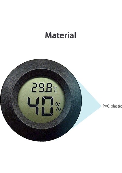 Jaerbee 5-Pack Higrometre Termometre Dijital LCD Monitör Nem Ölçer Ölçer Nemlendiriciler Nem Alma Cihazları Gre (Yurt Dışından) fiyatları