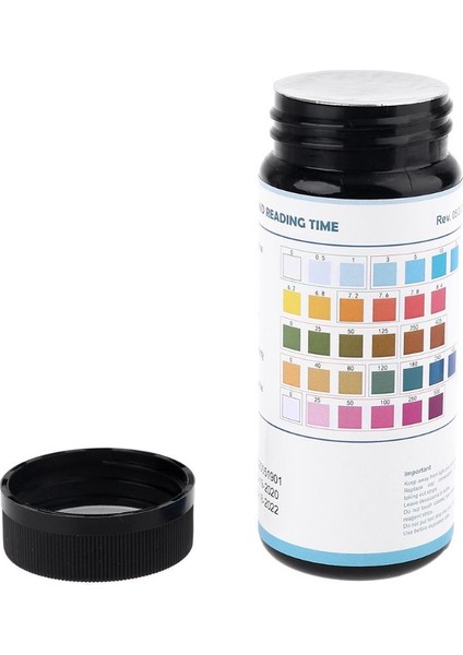 5in1 50 Adet Su Kalitesi Test Şeritleri Ph Klor Sertliği Alkalinite Havuz, Spa, Içme Suyu, Akvaryum 50 Adet/şişe (Yurt Dışından) modelleri
