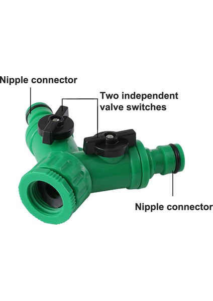 Konektörü Yeniden Kapatılabilir Hızlı Bağlantı Damla Sulama Sistemi Adaptörü 3 Yollu Vana Eatop (Yurt Dışından) modelleri