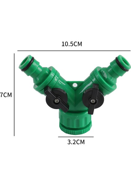 Konektörü Yeniden Kapatılabilir Hızlı Bağlantı Damla Sulama Sistemi Adaptörü 3 Yollu Vana Eatop (Yurt Dışından) fırsatları