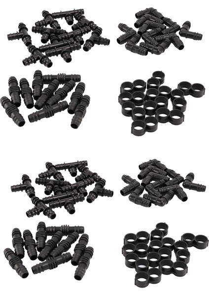 Hyqzltca 2x Sulama Bağlantı Parçaları Kiti, 1/2 Inç Boru - Dikenli Konnektörler Için (Rain Bird 16MM .520 Id) Damlama Veya Yağmurlama Sistemleri (Yurt Dışından) indirimleri