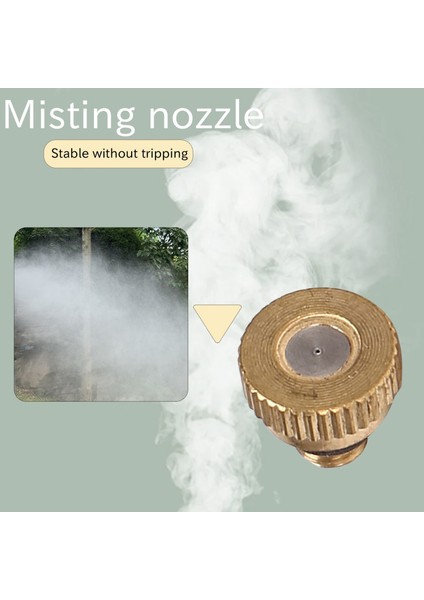 20 Adet Sis Sis Nozulu, Düşük Basınçlı Sis Soğutma Nozulu 0.1mm (Yurt Dışından) indirimleri