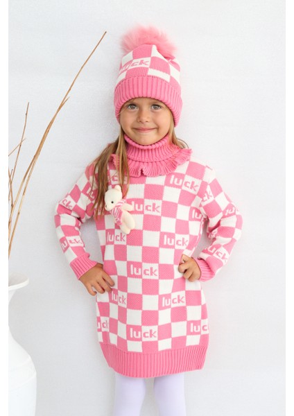 Triko,kazak,bere,boyunluk,kışlık,elbise,kız Çocuk,takım fırsatları