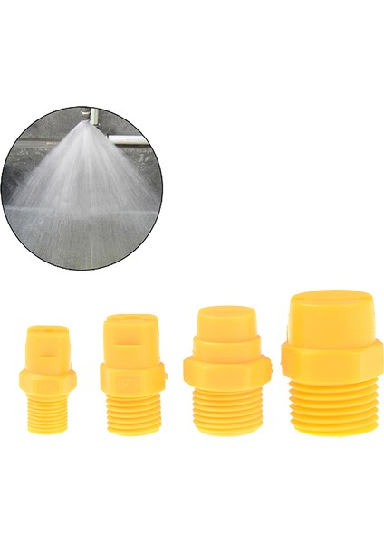 Plastik Vee Jet Düz Fan Püskürtme Nozulu 1/8 (Yurt Dışından) modelleri