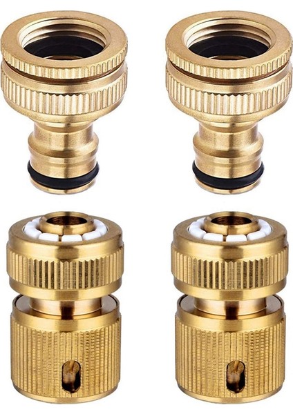 Hortum Ucu Hızlı Bağlantı Bağlantısı-2*1/2 Inç ve 3/4 Inç Ikisi Bir Arada Hortum Konnektörleri 2*1/2 Inç Hortum Borusu Hızlı Konnektörleri-… (Yurt Dışından) indirimleri