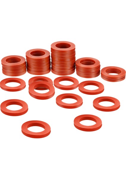 100 Adet Bahçe Hortumu Yıkayıcılar Silikon Kauçuk Yıkayıcılar Contalar O Halkaları Yumuşak Silikon Conta Bağlantı Parçaları 3/4 Inç Bahçe Hortumu (Yurt Dışından) fiyatları