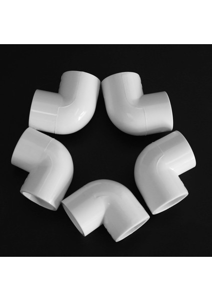 10 Parça 20MM Dia 90 Açı Derece Dirsek Pvc Boru Bağlantı Parçaları Adaptör Konnektörü Beyaz (Yurt Dışından) modelleri