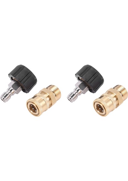 2x Basınçlı Yıkama Adaptörü Seti M22 - 1/4 Inç Hızlı Bağlantı Kiti, M22 14MM - 1/4 Inç Hızlı Bağlantı Kiti (Yurt Dışından) fırsatları