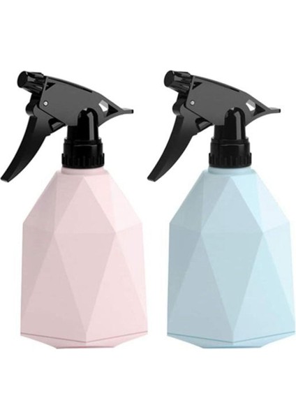 Adet Sulama Sprey Şişesi 600ML Presleme Püskürtücü Şişeleri Açık Kapalı Ev Için Geometrik Spritzer (Rastgele Renk) (Yurt Dışından)