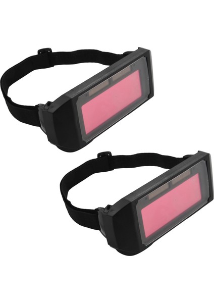 2x Otomatik Kararan Kaynak Kask DIN11 Dayanıklı Otomatik Işık Değişimi Parlama Önleyici Gözler Kalkanı Gözlüğü Gözlük Maskeleri (Yurt Dışından) fiyatları