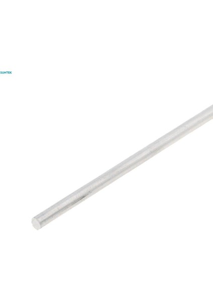 1/2 6063 Alüminyum Alaşımlı Yuvarlak Masif Çubuk Çubuk Mili Uzun, Çap. 6 mm (Yurt Dışından)