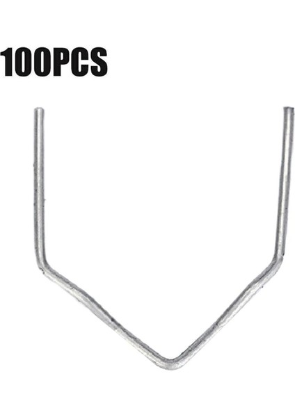 100 Adet Otomobil Plastik Tampon Kaynak Makinesi Tamir Çivileri 0.8mm (Yurt Dışından)