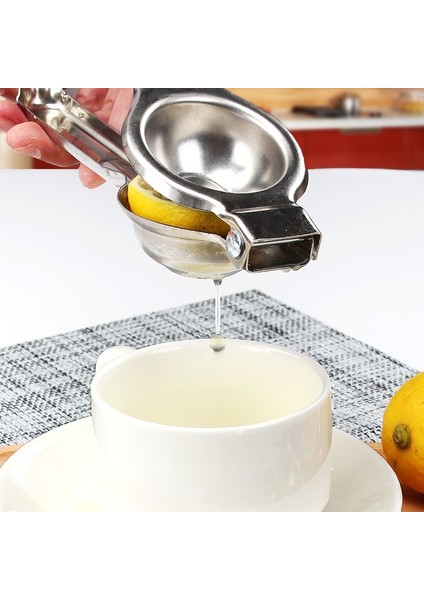 Gümüş Paslanmaz Çelik Manuel Sıkacağı Sıkma Limon Portakal Sıkacağı Narenciye Sıkacağı Mutfak Bar Mutfak Robotu Gadget Pişirme Araçları (Yurt Dışından) fiyatları