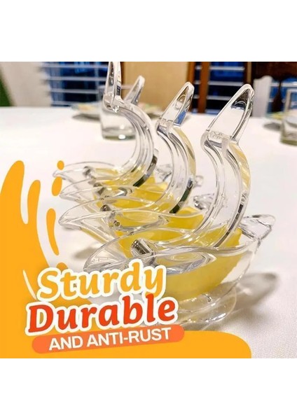 03 1 Adet Mini Limon Presi Sıkma Manuel Meyve Sıkacağı Manuel Meyve Sıkacağımeyve Kuş Şekli Şeffaf Taşınabilir Turuncu Mutfak Ev Aracı (Yurt Dışından)