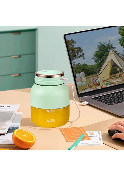 Taşınabilir Meyve Sıkacağı Bardağı 5V 500ML Elektrikli Portakal Sıkacağı Paslanmaz Çelik 304 Bıçaklı Meyve El Mikseri Ofis/ev/seyahat (Yurt Dışından) modelleri