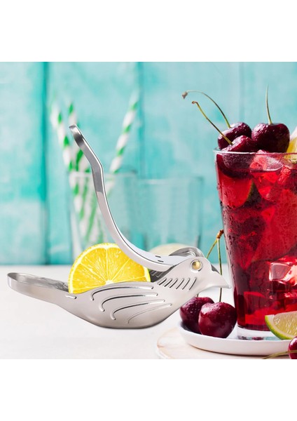 1pc Paslanmaz Çelik Manuel Sıkacağı Kuş Şekli Narenciye Portakal Için Limon Sıkacağı (Yurt Dışından) fırsatları