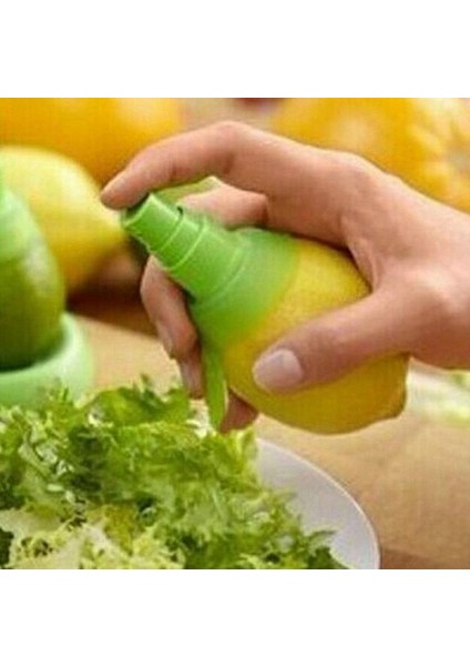 Yeşil Narenciye Püskürtücü Manuel Limon Sıkacağı Sıkacağı Seti Taze Meyve Suyu Servis Araçları Kolay Püskürtme Memesi Fişi Kullanışlı Portakal Sıkacağı (Yurt Dışından) fırsatları