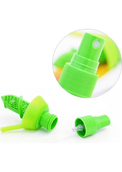 Yeşil Narenciye Püskürtücü Manuel Limon Sıkacağı Sıkacağı Seti Taze Meyve Suyu Servis Araçları Kolay Püskürtme Memesi Fişi Kullanışlı Portakal Sıkacağı (Yurt Dışından) indirimleri