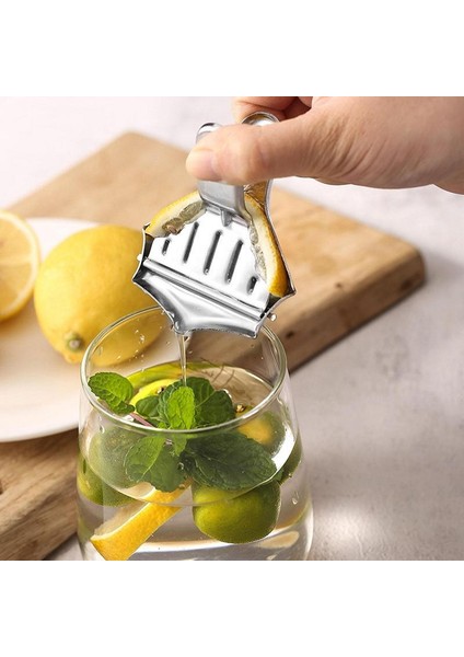 Limon Klip Manuel Şeffaf Meyve Sıkacağı Ev Mutfak Gadget Narenciye Sıkacağı El Portakal Sıkacağı Makinesi Anti Korozyon (Yurt Dışından) modelleri