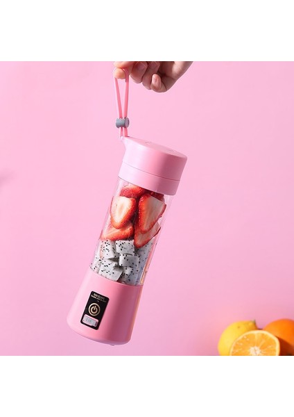 Mor 2leaves Taşınabilir Mini Sıkacağı Meyve Blender Milkshake El Elektrikli Meyve Sıkacağı USB Şarj Edilebilir Çok Fonksiyonlu Blender Mutfak Malzemeleri (Yurt Dışından)
