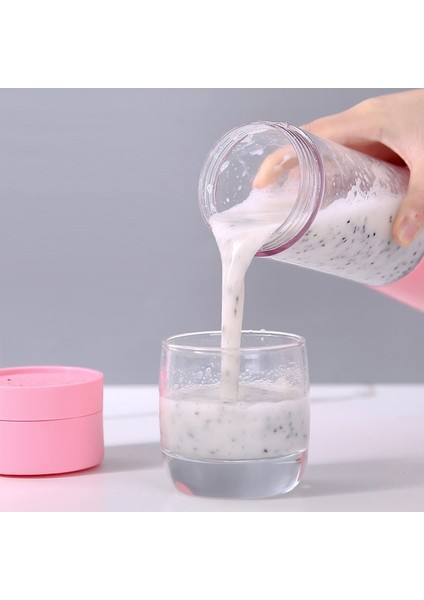 Mor 2leaves Taşınabilir Mini Sıkacağı Meyve Blender Milkshake El Elektrikli Meyve Sıkacağı USB Şarj Edilebilir Çok Fonksiyonlu Blender Mutfak Malzemeleri (Yurt Dışından)