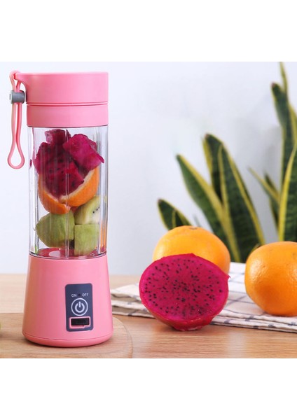 Mor 2leaves Taşınabilir Mini Sıkacağı Meyve Blender Milkshake El Elektrikli Meyve Sıkacağı USB Şarj Edilebilir Çok Fonksiyonlu Blender Mutfak Malzemeleri (Yurt Dışından)