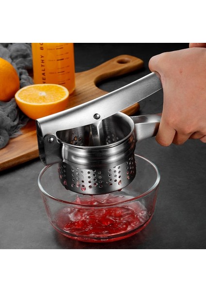 Tam Delik Paslanmaz Çelik Patates Makinesi Patates Meyve Sebze Sıkacağı Baskı Patates Ezici Ricers Mutfak Pişirme Araçları (Yurt Dışından) modelleri